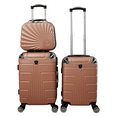thumbnail image 1 of Set 3 Maletas De Viaje Carry On 10 Kgs Equipaje De Mano Ruedas Desmontables Cabina Avion, 1 of 5