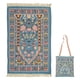 thumbnail image 1 of Alfombra De Peregrinación Alfombra De Oración Suave Duradera Y Multiusos Tela De Chenilla con Hermoso Patrón con Bolsa De Transporte para Alféizares De Ventanas para ANGGREK  Otros, 1 of 7