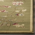thumbnail image 2 of SAFAVIEH Lyndhurst Milo Floral Border Area Rug, Green/Multi, 5'3" x 5'3" Round, 2 of 5
