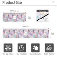 thumbnail image 3 of Yayeee Faucet Mat for Kitchen Sink 14.7" Diatomite Long Splash Guard Pad, Watercolor Marble Pattern, 3 of 7