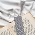 thumbnail image 6 of Kdxio Popcorn On Blue Lines Print Metal Tassel Bookmarks,Perfect Gift for Art Lovers and Bookworms Metal Bookmarks for Women, 6 of 8