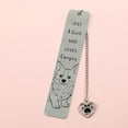 thumbnail image 5 of Corgi Bichon Dog Reading Bookmark - Cute Stainless Steel with Tassel Bookmarks for Dog Loving Lady Dog Loving Bookworm Retirement Back to School Reading Gift for Elder Leader Friend, 5 of 18