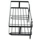 thumbnail image 4 of Toilet Storage Shelf, Iron Save Space Easy Drain Bathroom Toilet Shelf With Supporting Hooks For Toilet Paper For Indoor ANGGREK Negro, 4 of 8