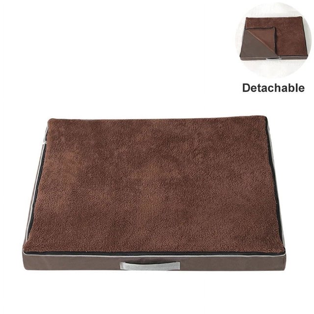 Super Soft Bed for Dog Cat Pet Sofa Fluffy Plush Mat House Pet Square Thickened Cushion For Small Medium Large Dog Pet Supplies ShopWise Round