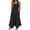 Black, variant on Fantaslook Floral Tank Dresses for Women Flowy Sleeveless Asymmetrical Hem Dress Beach Sundress with Pockets