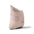 thumbnail image 3 of Beep Match Pink Throw Pillow, 3 of 4