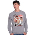 thumbnail image 3 of Street Fighter Rise and Grind Ryu Men's Long Sleeve Tee T Shirt Brisco Brands L, 3 of 6