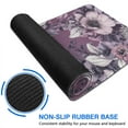 thumbnail image 4 of Purple Pink Watercolor Cute Flowers Gaming Mouse Mat, Rectangle 3XL Extra Large Mouse Pad 47.3 X 23.6 Inches Non-Slip Rubber Gaming Mouse Pad with Stitched Edges, Office Mouse Pad for Women Men Kids, 4 of 7