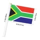 thumbnail image 2 of Pack de 12 Banderas de Mano de Sudáfrica de 30 cm para Fiestas y Eventos, 2 of 6