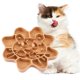 thumbnail image 3 of Tazón de alimentación para perros, dispensador de alimentos Platos de alimentación de alimentos más s para mascotas Interactivo Amarillo Jinwen Comedero lento para perros, 3 of 8