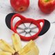 thumbnail image 4 of Descorazonador de manzanas de 8 hojas Cortador-divisor-cortador-cuña, mango de goma ergonómico ER, 4 of 5