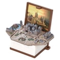 thumbnail image 2 of Figura plegable libro llavero 3D libro plegable tridimensional para Goody Bag Filler Castillo Marrón Sunnimix llavero libro, 2 of 8