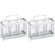 thumbnail image 1 of 2X Cocina Colgante de Acero Inoxidable Palillos Cucharas Tenedor Soporte para Cubiertos Organizador Estante Escurridor Almacenamiento, 1 of 5