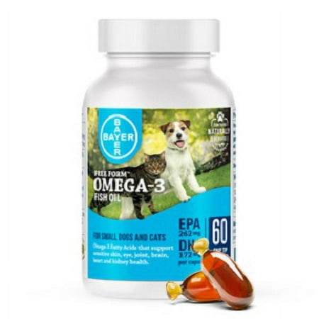 UPC: 0724089645234 | Free Form Snip Tips Omega-3 Supplement for Small Dogs and Cats  60 Capsules