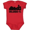 thumbnail image 3 of Inktastic Orlando Skyline with Grunge Boys or Girls Baby Bodysuit, 3 of 5