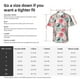 thumbnail image 5 of Balery Roses and Butterflies Camisas hawaianas de manga corta para hombre, camisas playeras de corte holgado, camisas de vacaciones con botones,Large, 5 of 7