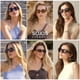 thumbnail image 2 of Gafas de sol SOJOS retro ovaladas polarizadas SJ2369 para mujeres/hombres, 2 of 5