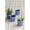 White+Blue + Terracotta+8, variant on TENGDA Set Of 3 Thornton Round Indoor Outdoor Nesting Garden Decor Flower Planters