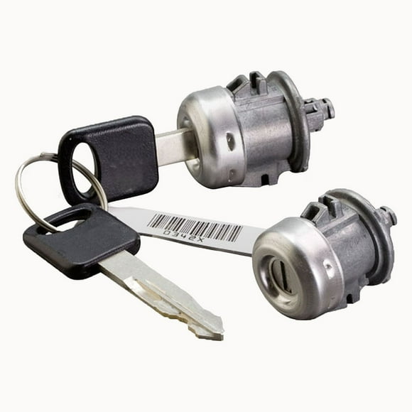 Ri-Key Security - Paire de Cylindres de Serrure de Porte avec 2 Clés pour Ford F350 1999-2015