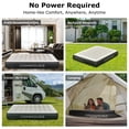 thumbnail image 3 of COMMOUDS 13" Self-Inflating Air Mattress with Built-in Rechargeable Pump, Queen, 3 of 12