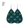 thumbnail image 1 of Pendientes para mujer, regalos para mujer, pendientes de San Patricio, pendientes verdes en forma de gota, joyería, regalo festivo para mujer, pendientes de moda., 1 of 2