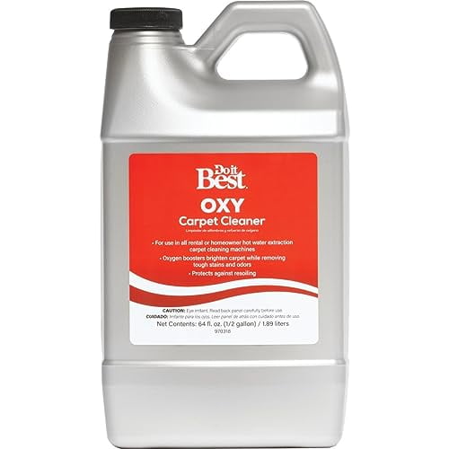 Cul-Mac Oxy Carpet Cleaner - Residue Free Liquid Carpet Solution - 64 fl oz