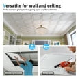thumbnail image 5 of Art3d 2 ft.x 2 ft.Glue-up or Lay in Ceiling Tile PVC 3D Square Style in White(12-Pack), 5 of 8