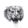 thumbnail image 1 of Domineering Tête de Tigre Ouverture Réglable Bijoux pour Hommes, 1 of 9