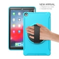 thumbnail image 5 of Dteck Case For Samsung Galaxy Tab A 10.1 SM-T510 (2019 Released),Shockproof Three-Layer Heavy Duty Protector Rubber Hybrid Hard Kickstand Cover (no built-in Screen Protector) 10.1 inches,Lightblue, 5 of 6