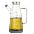 thumbnail image 4 of Olla de aceite de vidrio resistente al calor, botella de aceite de cocina para el hogar, botella de condimento de vinagre de salsa de soja, olla de vinagre de aceite de vidrio de borosilicato, 4 of 6