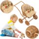 thumbnail image 1 of 1 12 Muebles Artificiales en Miniatura Cochecito para Bebés () Rosa, 1 of 9