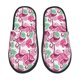 thumbnail image 1 of Fotbe Flamingo Pantuflas Peludas para Mujer con Estampado, Zapatillas de Peluche, Zapatos de Invierno para Casa, Uso Interior y Exterior-Large, 1 of 8