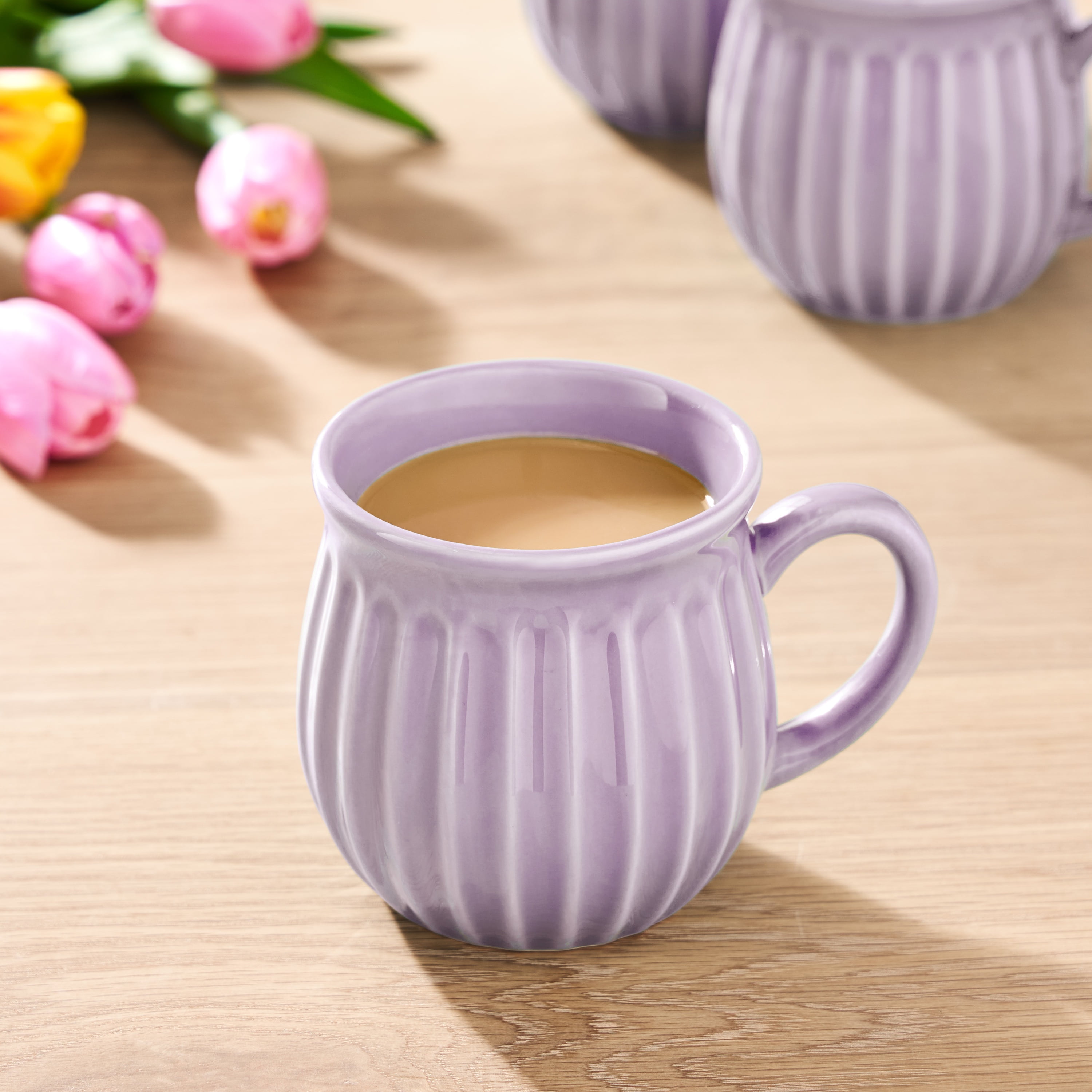 The Pioneer Woman Colette 12-Ounce Stoneware Mug, Purple