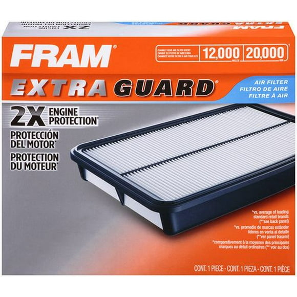 FRAM CA10013 Filtre à air Extra Guard Filtre à air 20 000 km