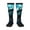 2 Black-1, variant on Undersea Shark Print Thigh High Socks Extra Long Stretchy Sock Women Over Knee High Opaque Stocking Daily Wear