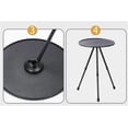 thumbnail image 3 of Camping Table Folding Camping Table Round Portable Lightweight Small Camp Table, 3 of 5
