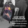 thumbnail image 6 of Honeii Explosive Fluid Splash Art Print Insulated Lunch Bag, Reusable Lunch Box for Adult, Leakproof Cooler Bag for Work Office Travel Picnic, 6 of 7