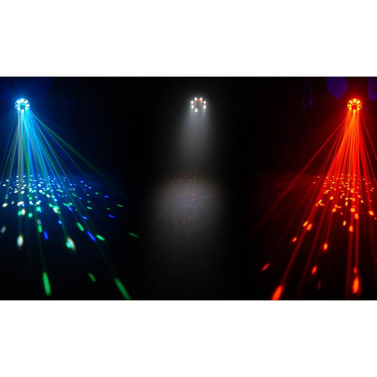 Chauvet DJ SWARM5FXILS ILS 3-in-1 LED Effect Light with Hurricane 700 Fog Machine Package
