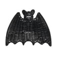 thumbnail image 2 of Halloween Outdoor Decorations, Halloween Wall Decor, Spooky Home Decor, Hanging Wall Decor, 10X8 in Black Woven Bat Pendant for Indoor and Outdoor Halloween Holiday Vibe Setup, 2 of 5