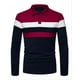 thumbnail image 1 of Playera Hombre Tipo Polo Manga Larga Moda Franjas, 1 of 6