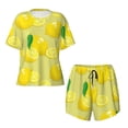 thumbnail image 4 of Xecao Bright Lemons print Swimsuit for women, Summer-ready, sporty style.Quick-dry fabric. Many sizes & colors., 4 of 9