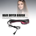 thumbnail image 3 of Brosse Sèche-Cheveux, Brosse Sèche-Cheveux Ions Usage Humide et Sec Élimine les Frisottis pour Tous Types de Cheveux Prise US, 3 of 7