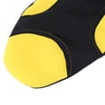 thumbnail image 5 of 2X Car Universal Support High Back Bucket Cover Cover Cover Yellow, 5 of 8