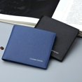 thumbnail image 4 of Cartera corta para hombre, billetera delgada, plegable, informal, para negocios, monedero, 4 of 5