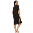 thumbnail image 3 of Lena Oversized T-Shirt Sleep Dress., 3 of 3