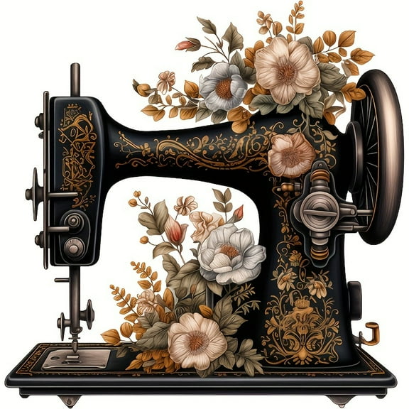 Diamond Painting Kits for Adults Fashion Sewing Machine Full Drill DIY Diamond Art for Adults Beginners Picture Art Crystal Painting for Home Wall Decor