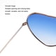 thumbnail image 4 of Gafas de sol Sonducket ligeras con protección UV lentes coloridas rojo, 4 of 6