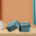 thumbnail image 4 of tredstone Octagonal Corduroy Ring Box Holder Rings Bearer for Ceremony Girls Proposals Green Single Slot, 4 of 8