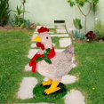 thumbnail image 4 of Linterna de pollo iluminada, adornos de fiesta de resina, accesorio decorativo de Navidad, vacaciones Pequeño sin luz kusrkot Pollo Iluminado, 4 of 7