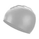 thumbnail image 3 of Gorros de natación de silicona Gorros de baño elásticos flexibles duraderos impermeables cómodos gorros de natación piscina para niñas niños Gris, 3 of 8